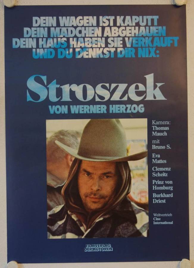 Stroszek original release german movie poster